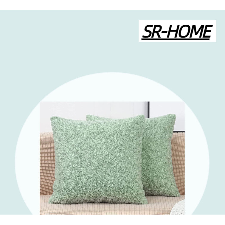 Everly Quinn Fleece Pillow Cover Wayfair